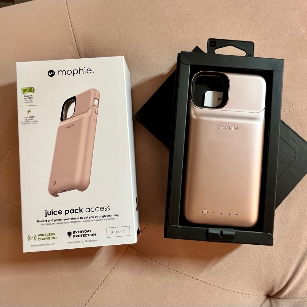 Morphie Rose Gold Charging case